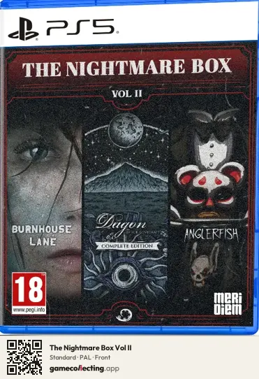 The Nightmare Box Vol II PlayStation 5, PAL box front