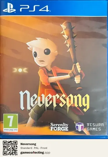 Neversong PlayStation 4, PAL box front