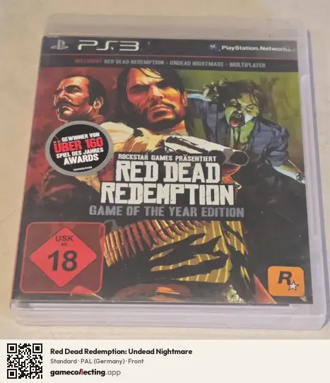 Red Dead Redemption: Undead Nightmare PlayStation 3, Germany box front