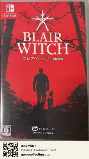 Blair Witch Nintendo Switch, Asia box front