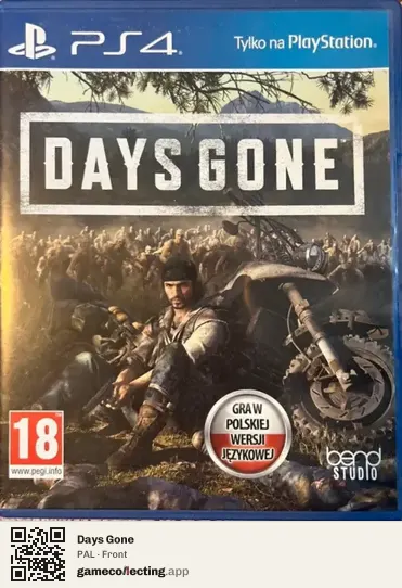 Days Gone PlayStation 4, PAL box front