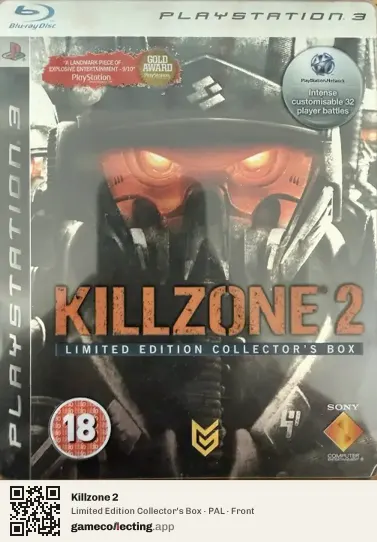 Killzone 2 PlayStation 3, PAL box front
