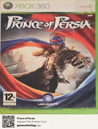 Prince of Persia Xbox 360, France box front