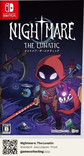 Nightmare: The Lunatic Nintendo Switch, Asia box front