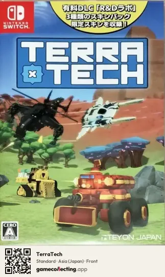 TerraTech Nintendo Switch, Asia box front