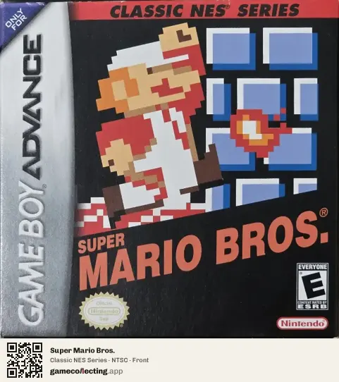 Super Mario Bros. Game Boy Advance, NTSC box front