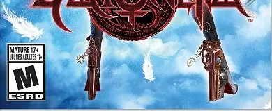 Bayonetta, the ESRB box on its front