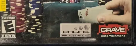 World Championship Poker, the ESRB box on its front