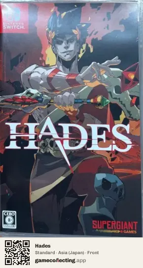 Hades Nintendo Switch, Japan box front
