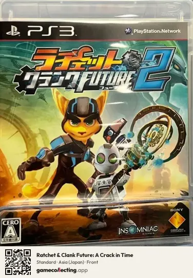 Ratchet & Clank Future: A Crack in Time PlayStation 3, Asia box front