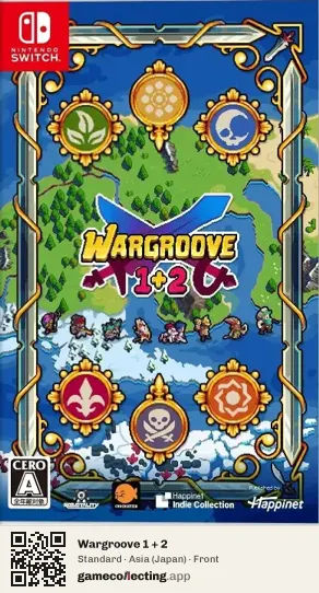 Wargroove 1 + 2 Nintendo Switch, Japan box front