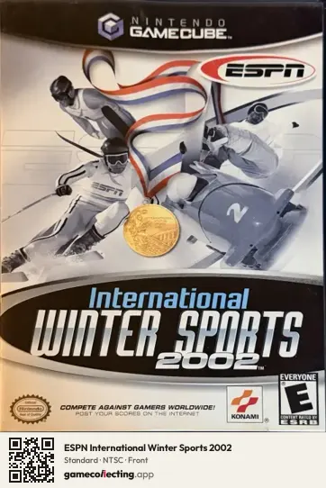 ESPN International Winter Sports 2002 Nintendo GameCube, NTSC box front