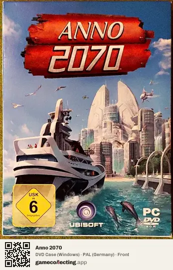 Anno 2070 Computer, Germany box front