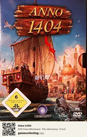 Anno 1404 Computer, Germany box front