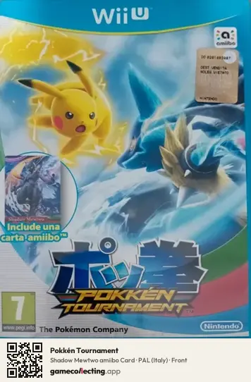 Pokkén Tournament Nintendo Wii U, Italy box front