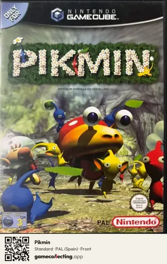 Pikmin Nintendo GameCube, Spain box front