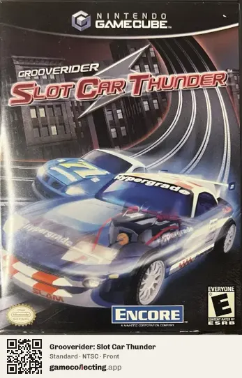 Grooverider: Slot Car Thunder Nintendo GameCube, NTSC box front