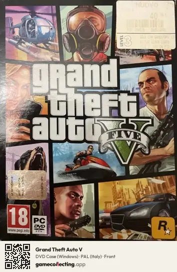 Grand Theft Auto V Computer, Italy box front