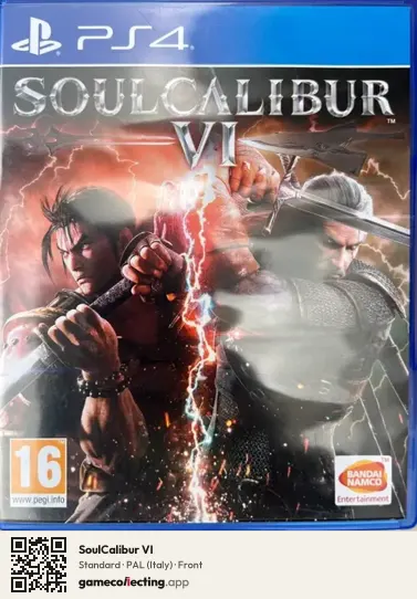 SoulCalibur VI PlayStation 4, Italy box front