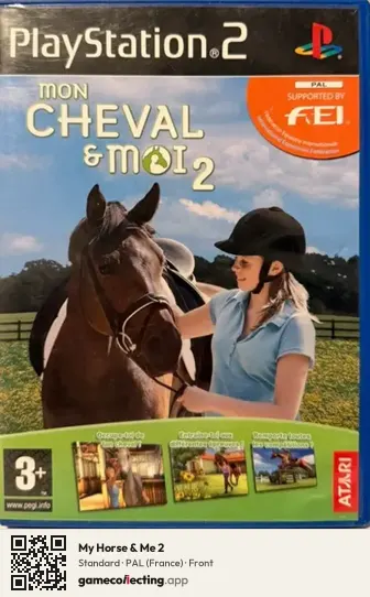My Horse & Me 2 PlayStation 2, France box front