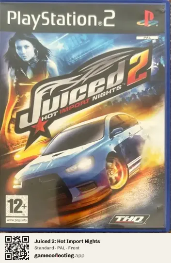 Juiced 2: Hot Import Nights PlayStation 2, PAL box front