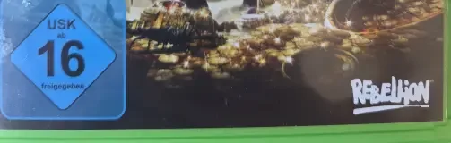 Strange Brigade, the USK square on its front