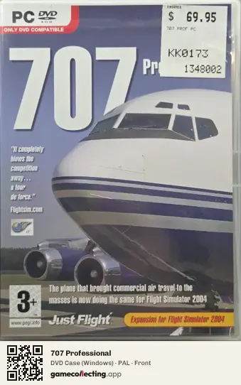 707 Professional Computer, PAL box front