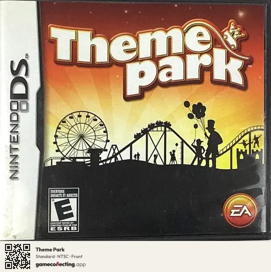 Theme Park Nintendo DS, NTSC box front