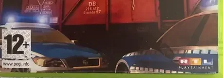 Crash Time, the PEGI square on its front