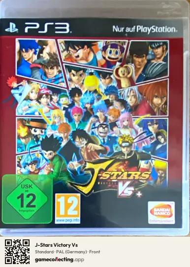 J-Stars Victory Vs PlayStation 3, Germany box front
