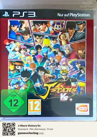 J-Stars Victory Vs PlayStation 3, Germany box front