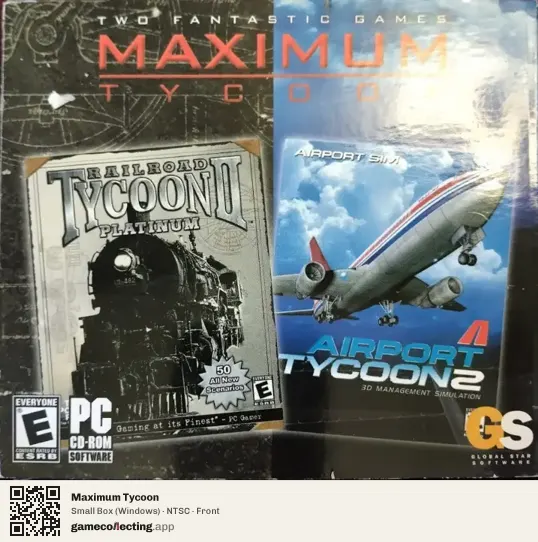 Maximum Tycoon Computer, NTSC box front