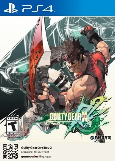 Guilty Gear Xrd Rev 2 PlayStation 4, NTSC box front