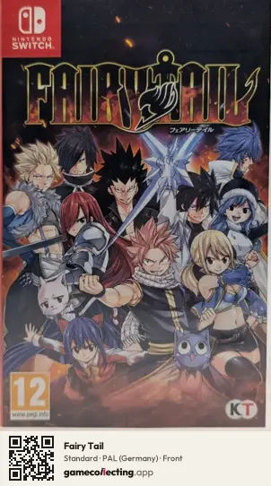 Fairy Tail Nintendo Switch, Germany box front