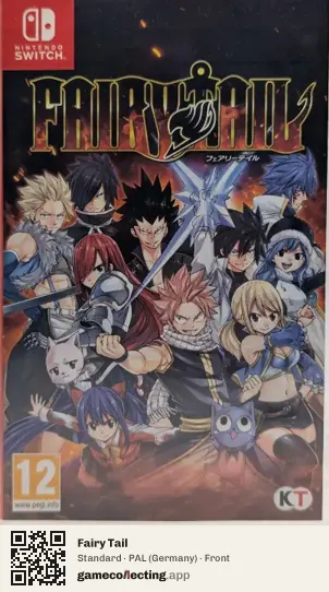 Fairy Tail Nintendo Switch, Germany box front
