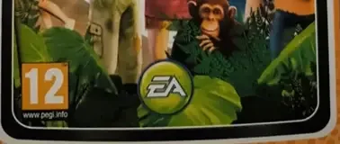 The Sims 2: Castaway, the PEGI square on its front