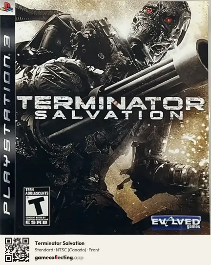Terminator Salvation PlayStation 3, Canada box front