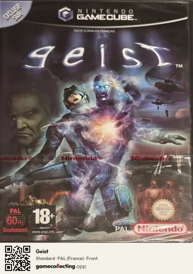 Geist Nintendo GameCube, France box front