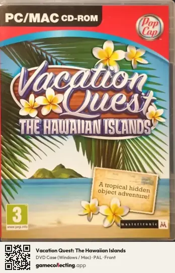 Vacation Quest: The Hawaiian Islands Computer, PAL box front