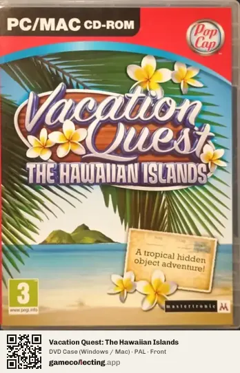 Vacation Quest: The Hawaiian Islands Computer, PAL box front