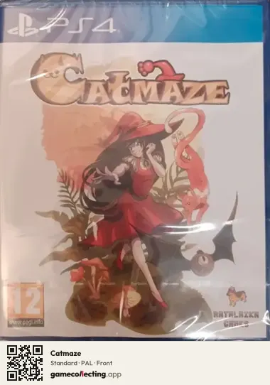 Catmaze PlayStation 4, PAL box front