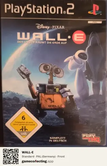 WALL-E PlayStation 2, Germany box front