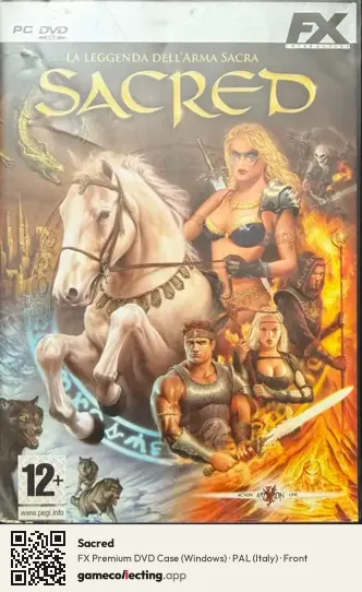 Sacred Computer, Italy box front