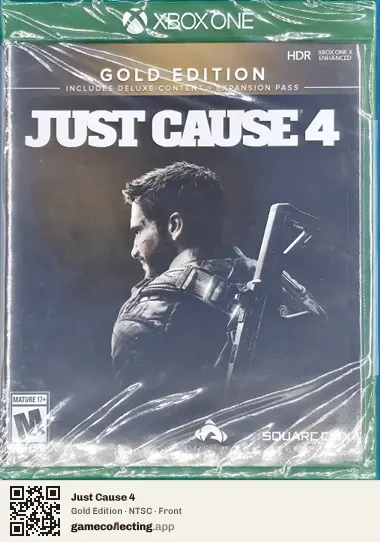 Just Cause 4 Xbox One, NTSC box front
