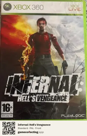 Infernal: Hell's Vengeance Xbox 360, PAL box front