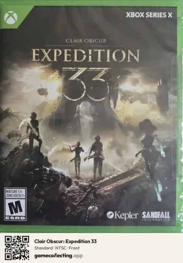 Clair Obscur: Expedition 33 Xbox Series X, NTSC box front