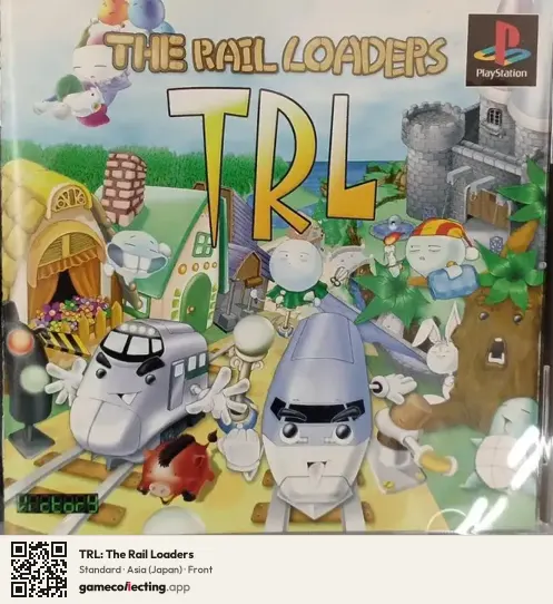 TRL: The Rail Loaders PlayStation, Asia box front