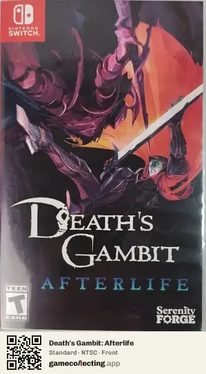 Death's Gambit: Afterlife Nintendo Switch, NTSC box front