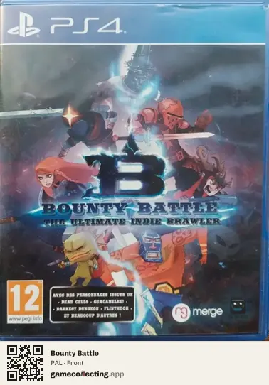Bounty Battle PlayStation 4, PAL box front