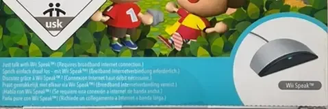 Animal Crossing: City Folk, the USK square on its front